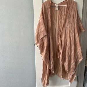 Free People blush pink cover-up